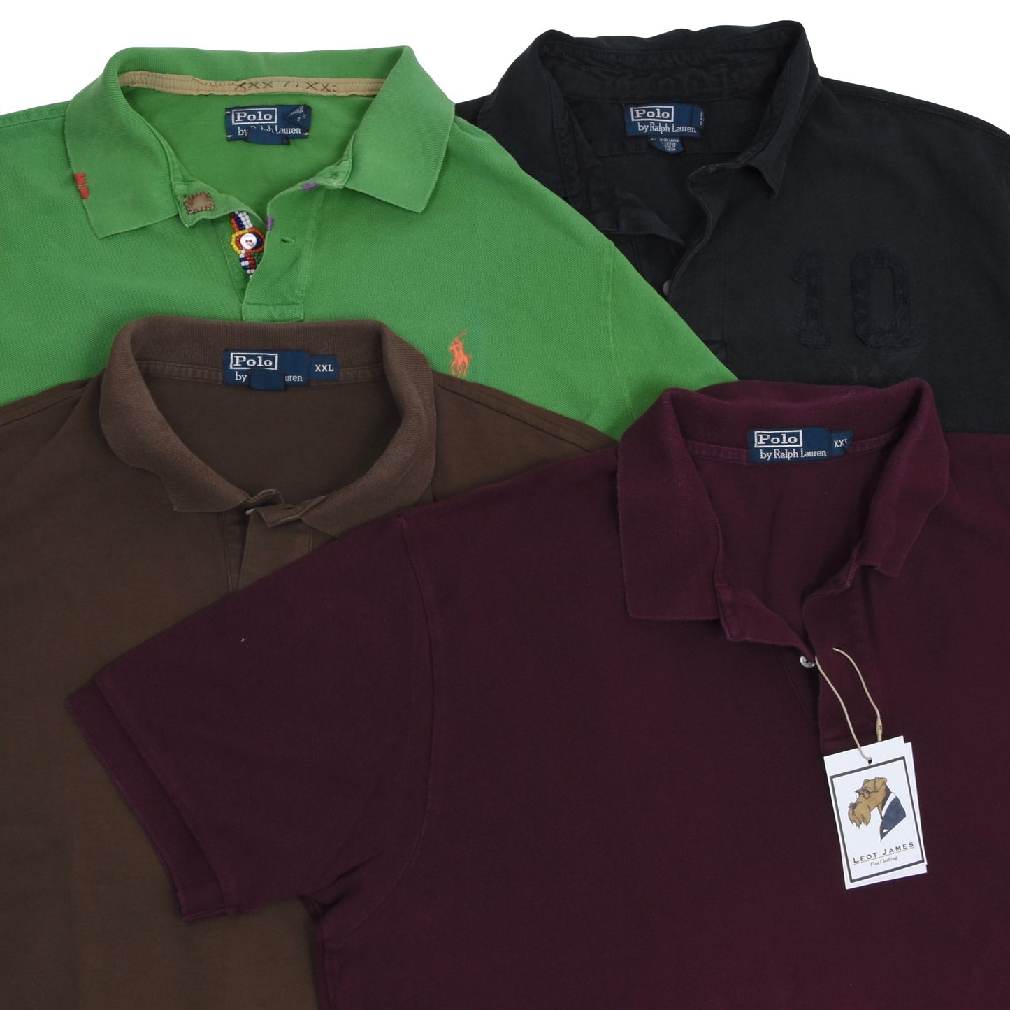 4x Polo Ralph Lauren Polo Shirts Size XXL