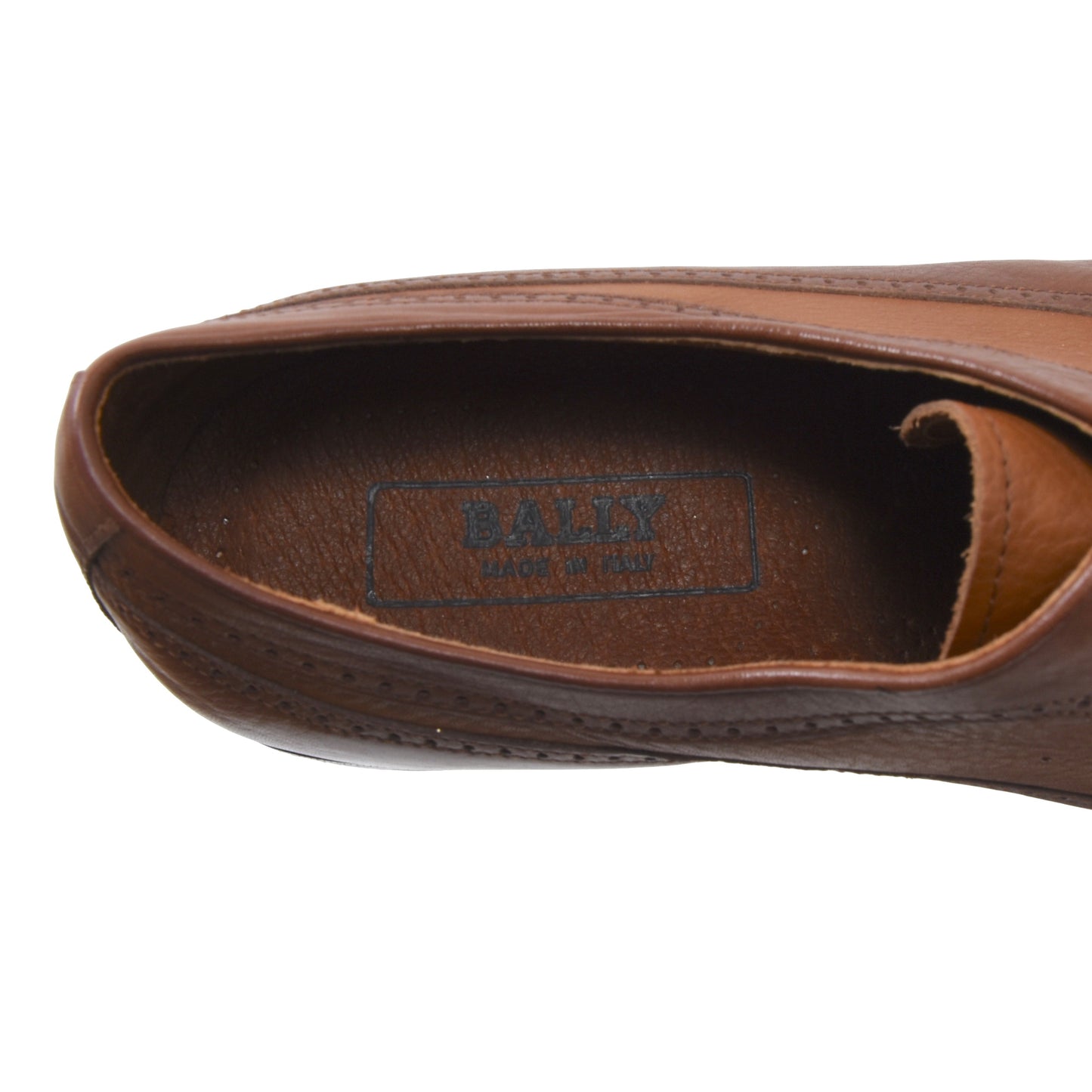 NOS Bally Suede Shoes Size 44 - Brown & Tan