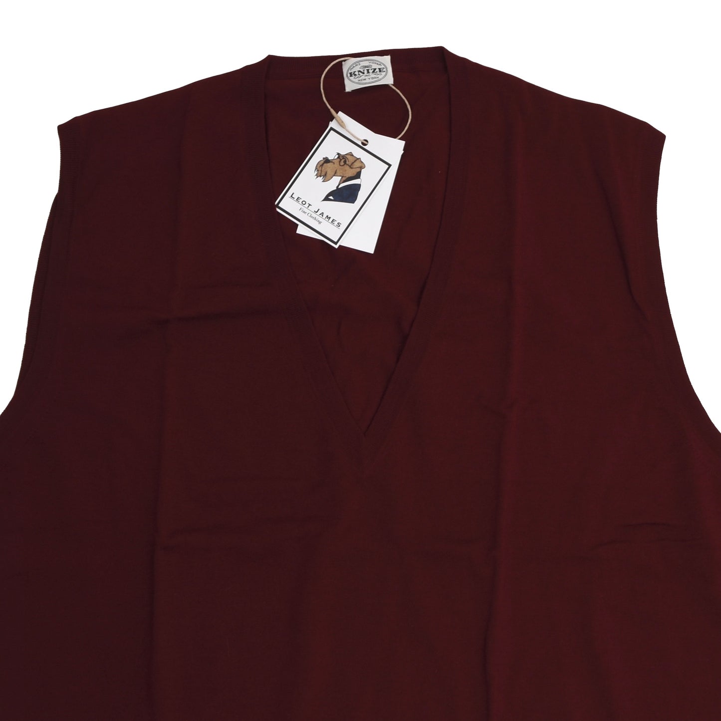 Knize Wien Sweater Vest Size 46  - Burgundy