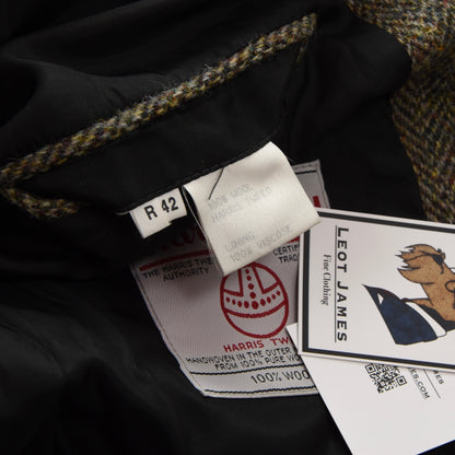 Jacke aus Harris-Tweed mit Knopfloch Größe 42 R