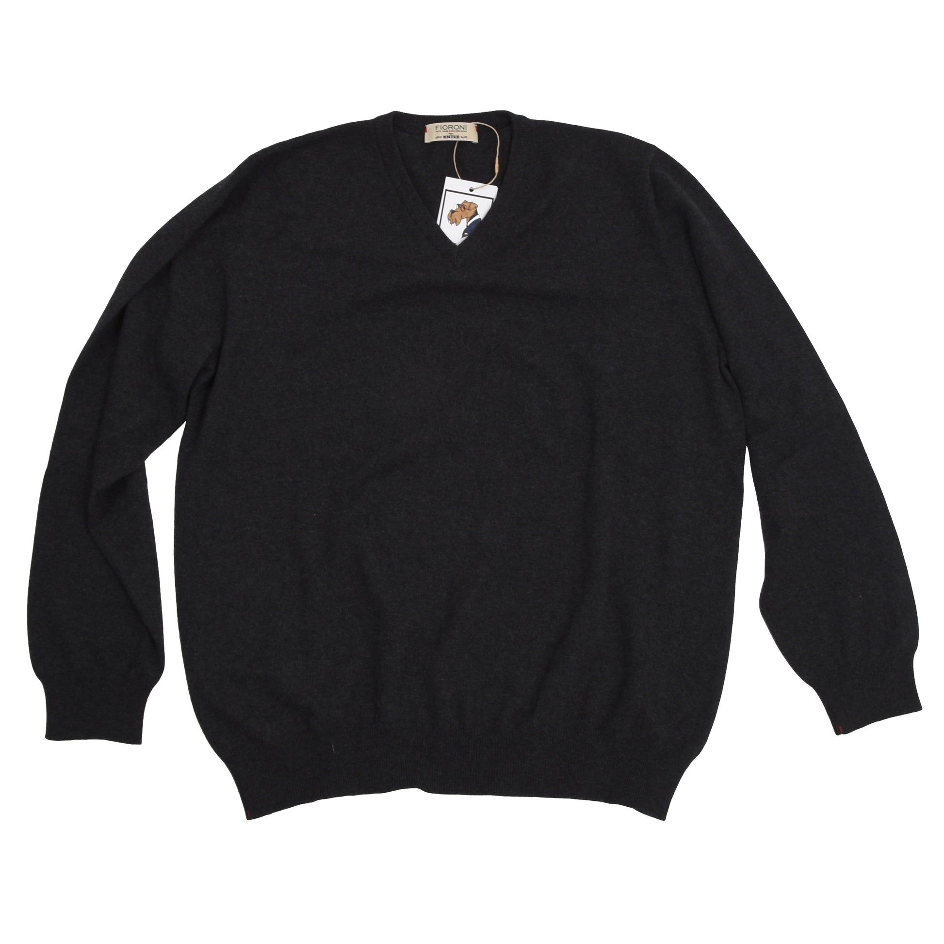 Fioroni for Knize Wien Cashmere Sweater Size 56 Charcoal – Leot