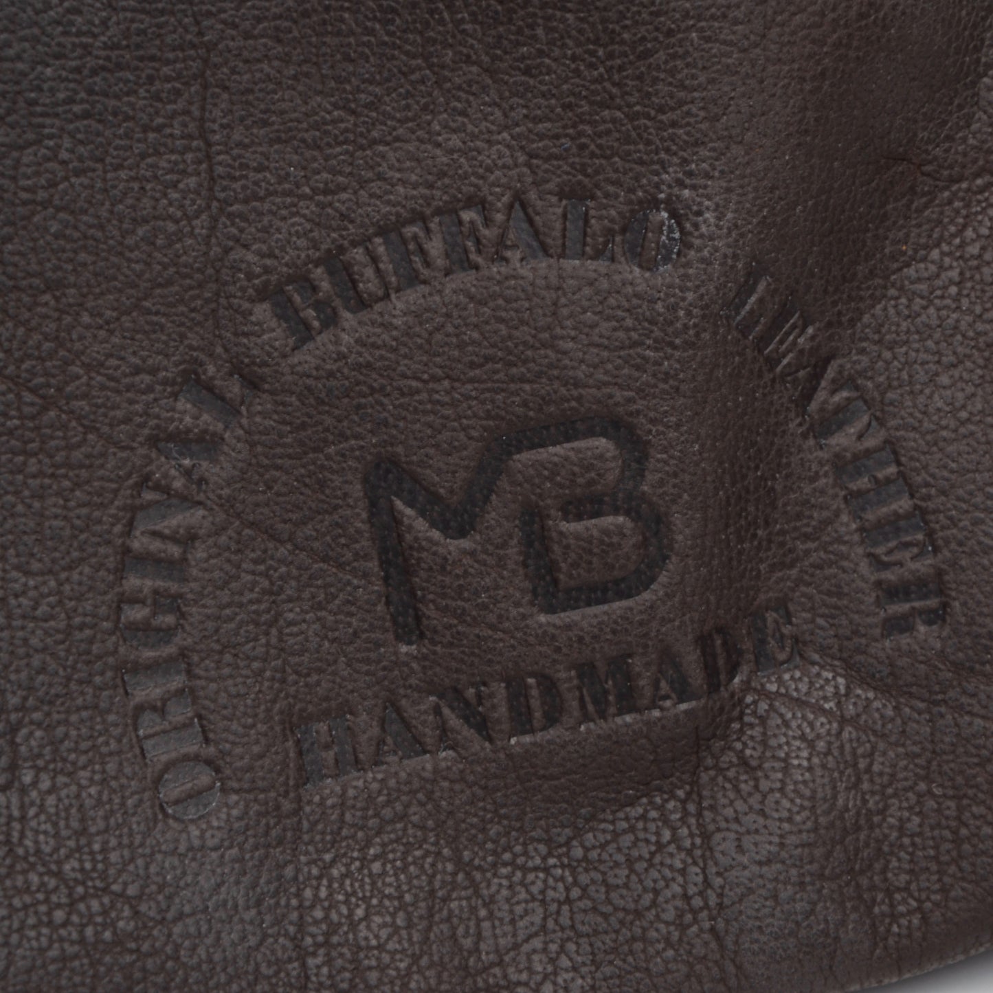 Buffalo Leather Document Holder/Portfolio - Brown
