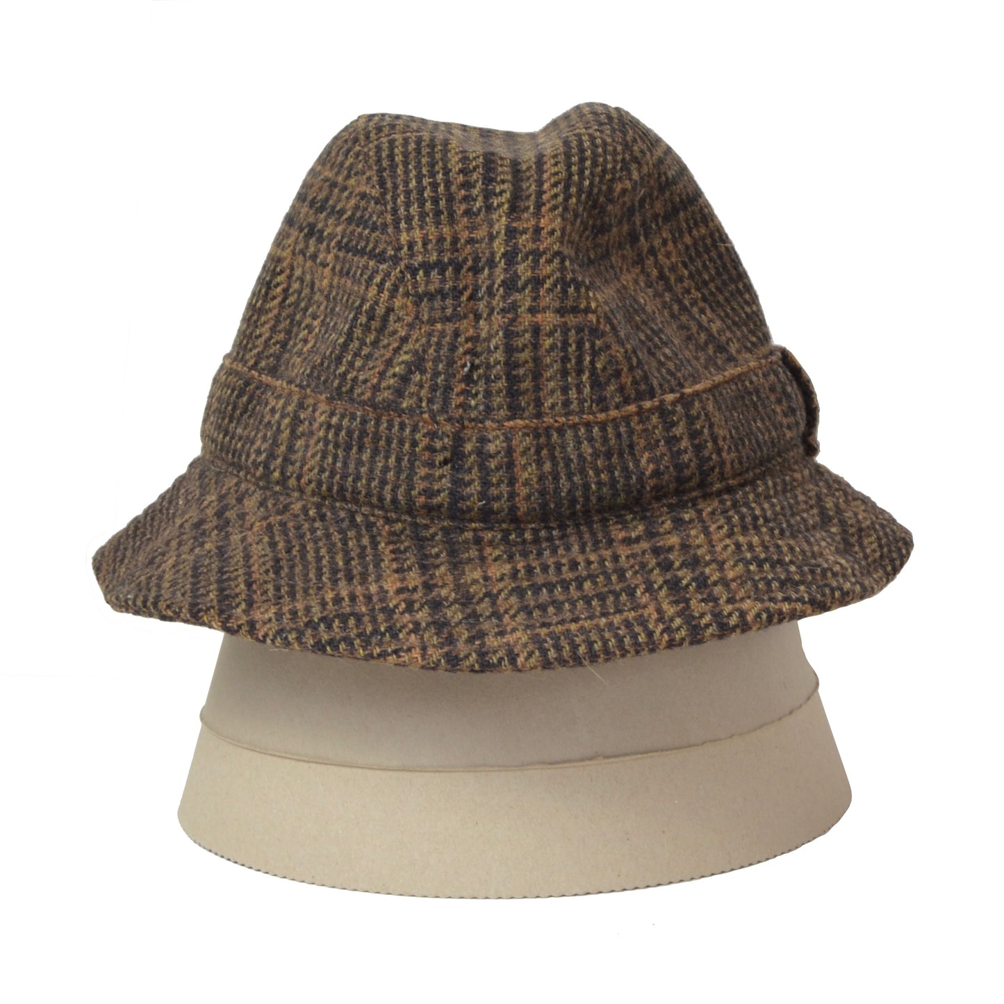 Lock & Co. London Tweed Bucket Hat Size 58 - Plaid