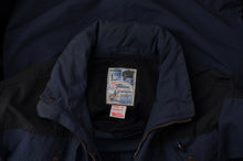 Laden Sie das Bild in den Galerie-Viewer, Fjällräven Classic Wear Poly/Cotton Shell Jacke Größe S – Blau/Schwarz