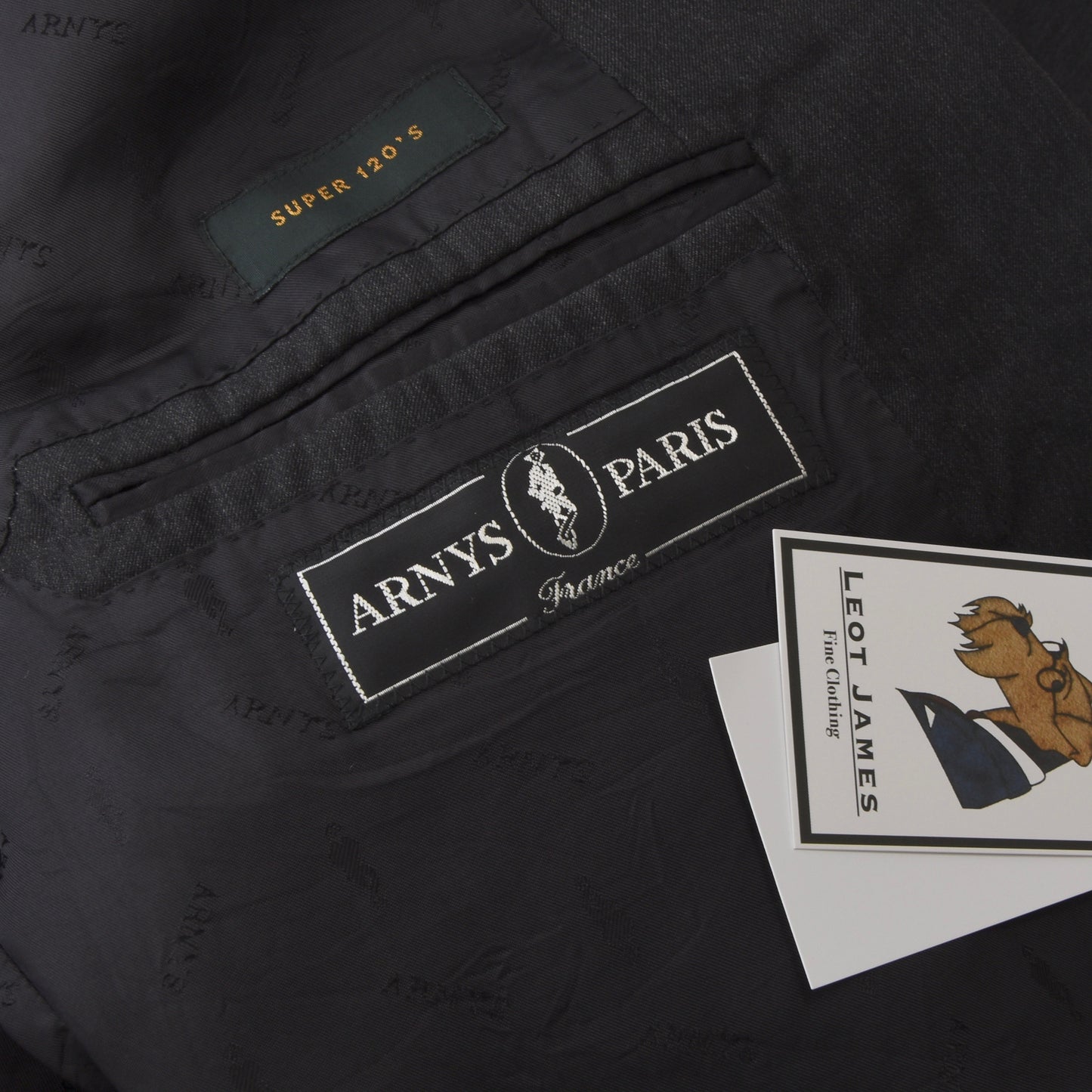Arny's Paris x Isaia Jacket Size 54 - Grey