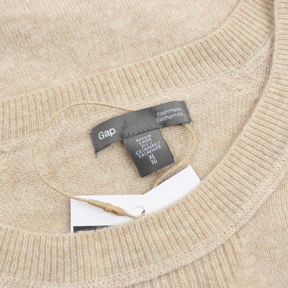 Gap Sweatshirt/Sweater 100% Cashmere Size XL - Beige