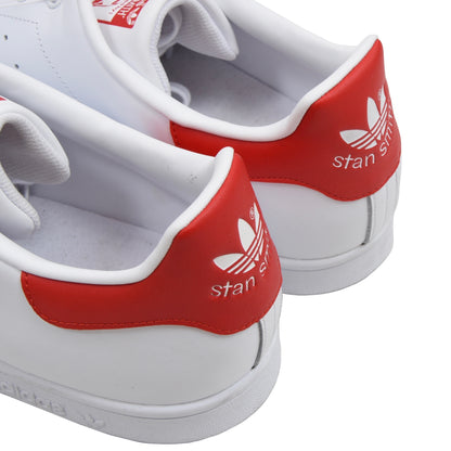 Neue Adidas Stan Smith Turnschuhe Größe 53 1/3 US 18 UK 17 - Weiß/Rot