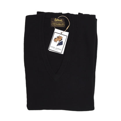 Coxmoore of England Sweater Vest Size 46"/114cm  - Black
