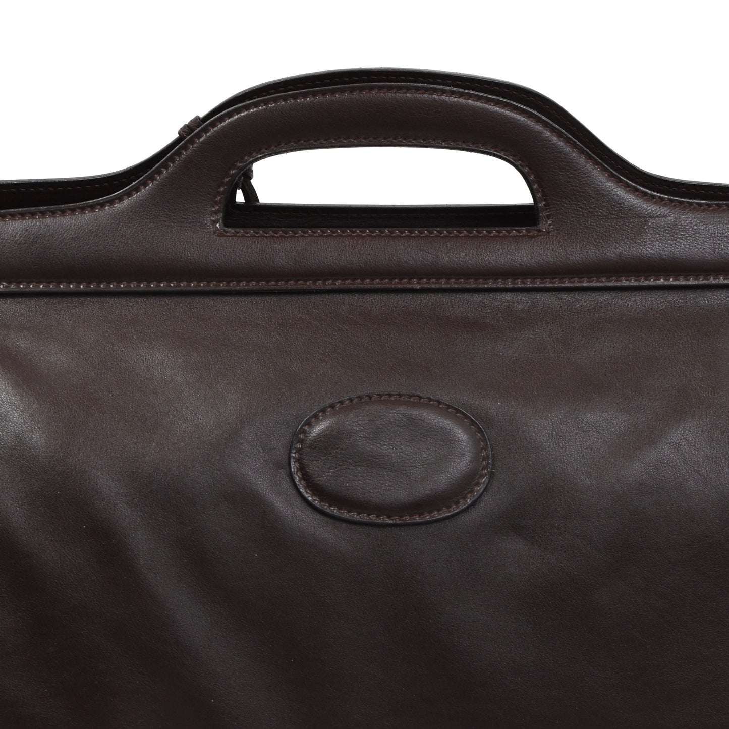 Leather Carry-On Bag - Brown