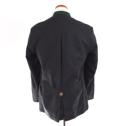 Lodenfrey 1/4 Lined Wool Janker/Jacket Size 48 - Grey