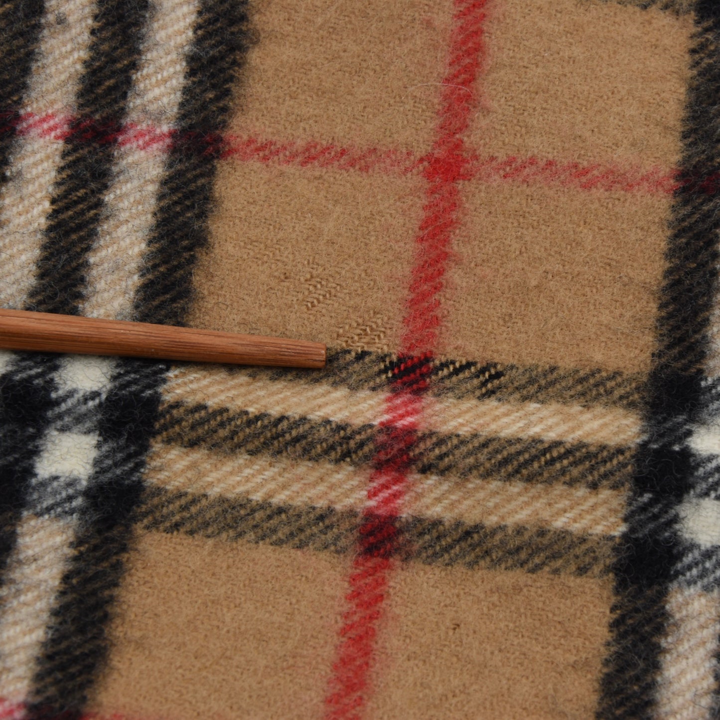 Burberrys 100% Wool Scarf  ca. 180cm - Novacheck