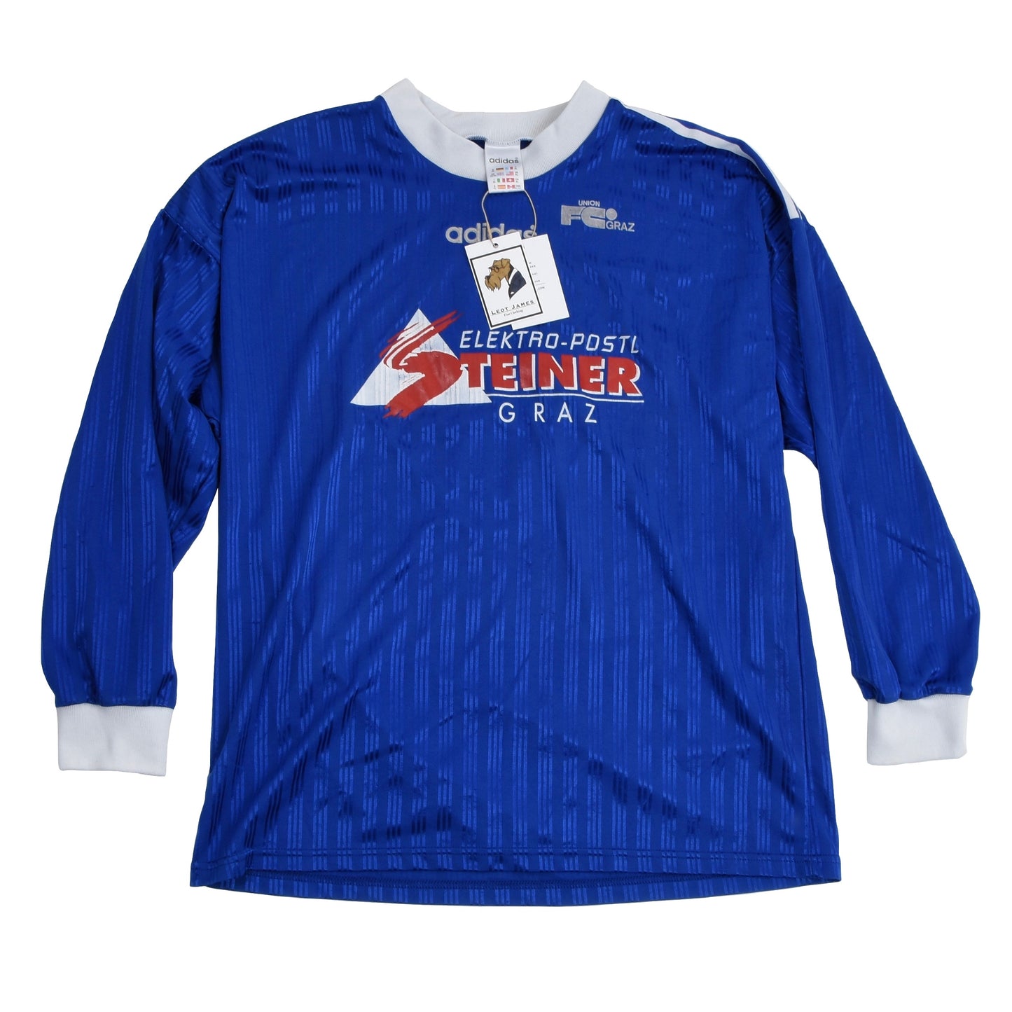 Vintage Adidas Long-Sleeved Jersey Size XL #8 - Blue