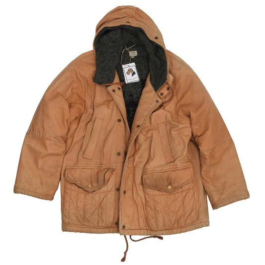 Jahrgang 1987 CP Company Lederjacke Größe 48 - Tan