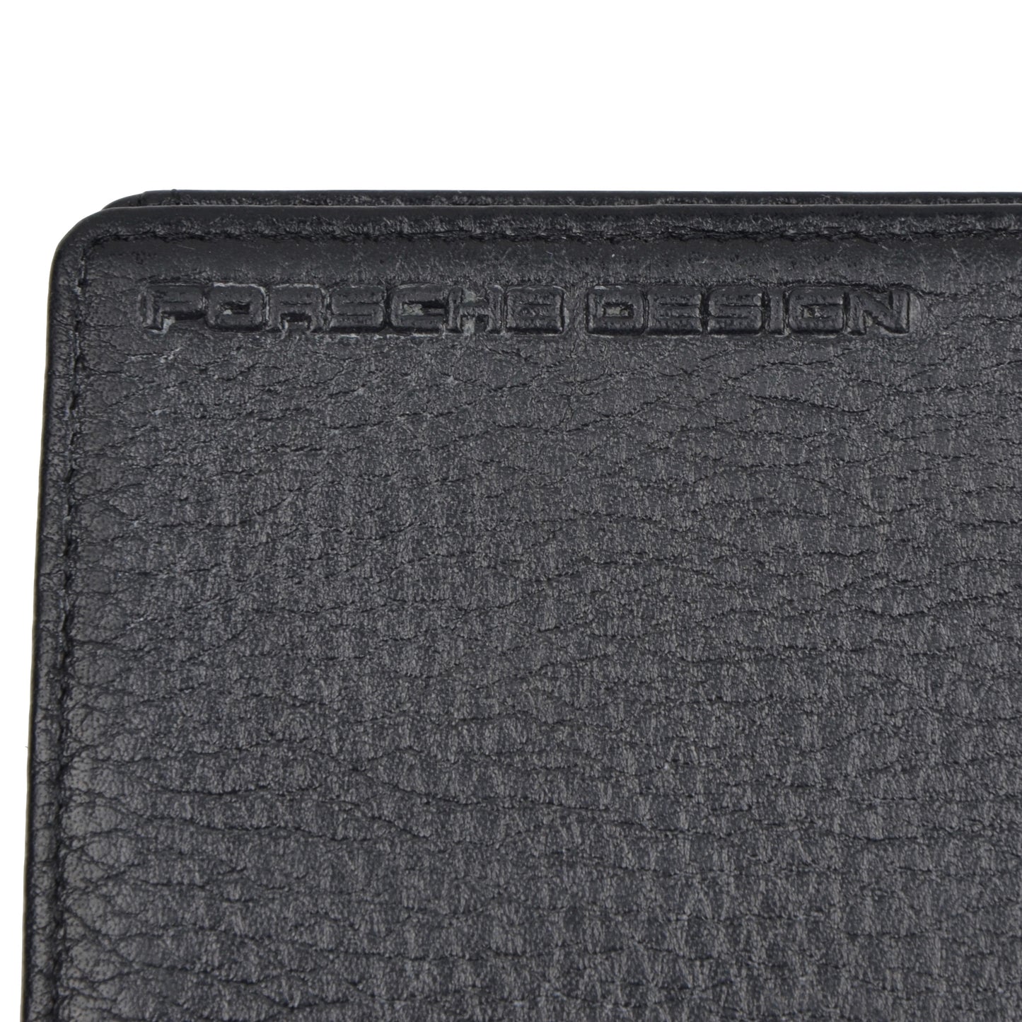 Porsche Design P3300 Leather Money Clip/Wallet - Black