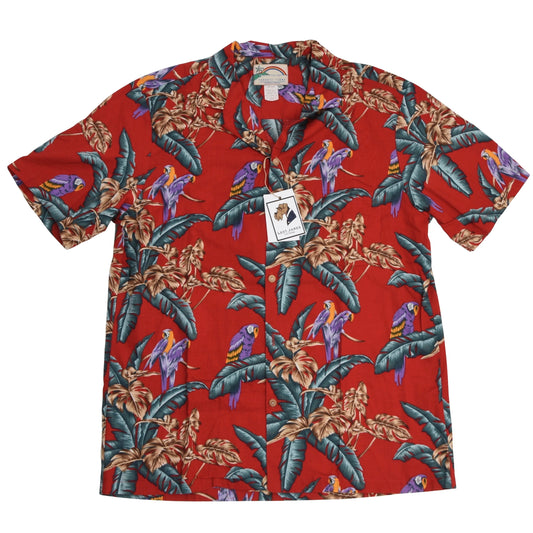 Paradise Found Magnum PI/Tom Selleck Hawaiihemd Größe XL - Rot