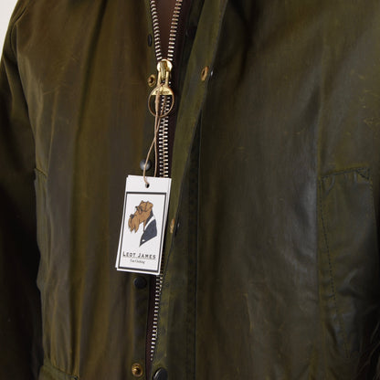 Barbour Bedale A100 Wachsjacke Größe C42/107cm - Grün