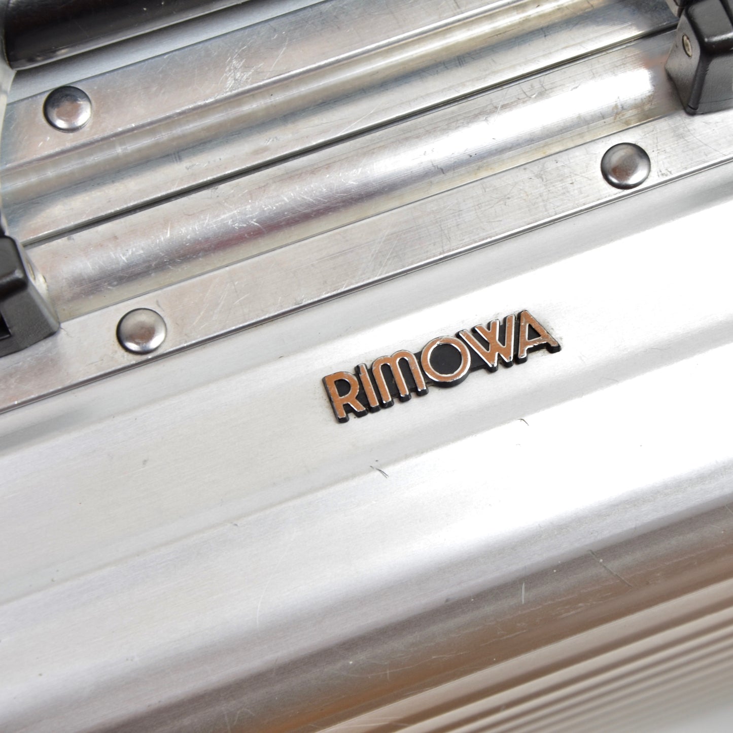 Vintage Aluminium Rimowa Carry On Koffer