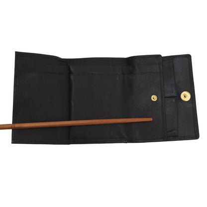 Becker Handmade Made in Germany Wallet With Coin Pouch - Black