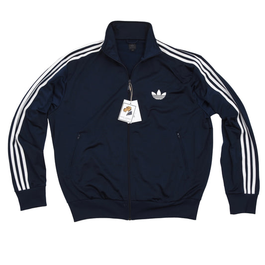 Adidas Firebird Track Jacket Size L - Navy Blue