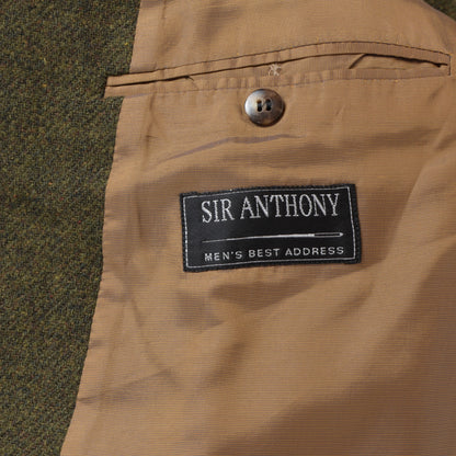 Sir Anthony Tweed Jacket Size 52 - Green