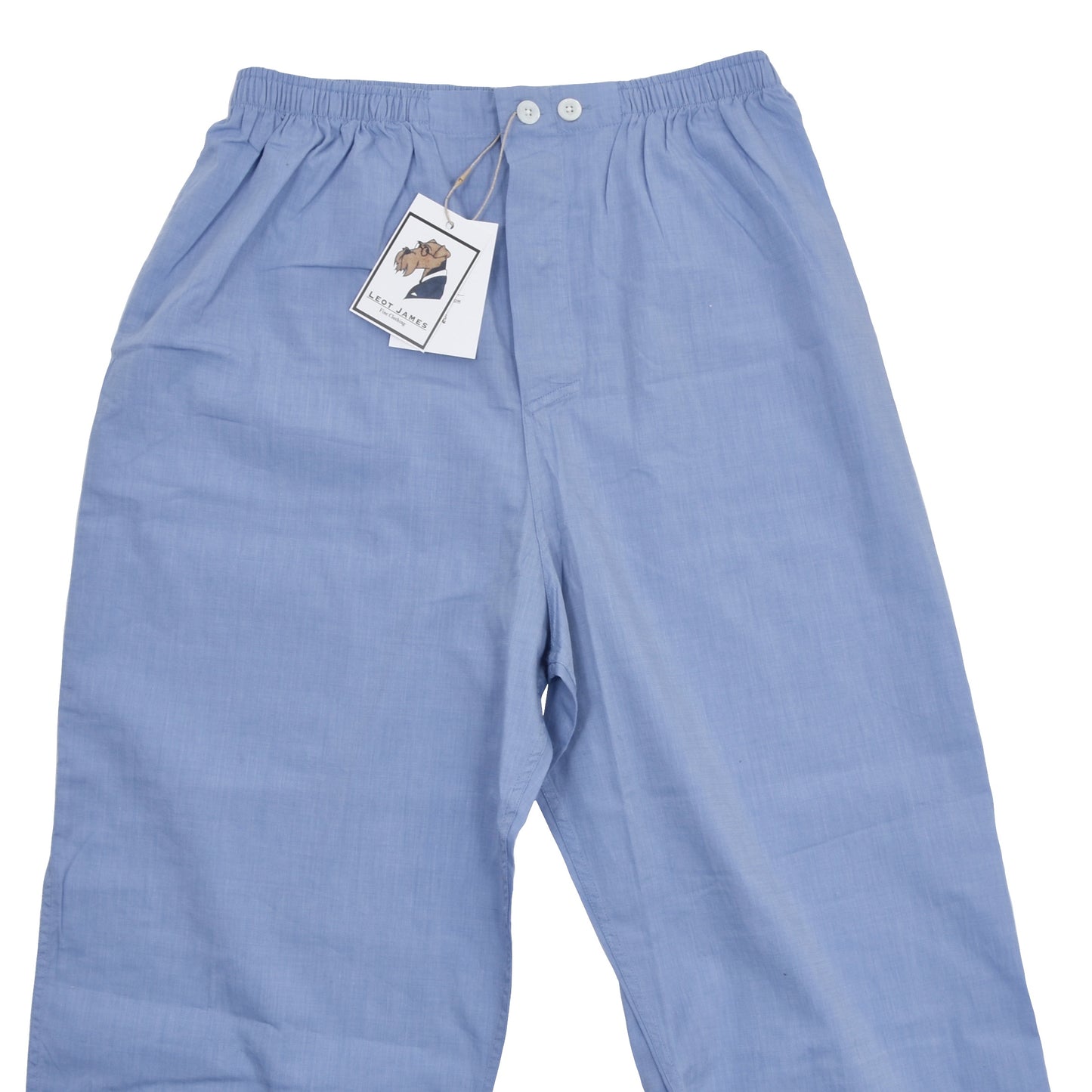 Zimmerli of Switzerland Cotton Pyjama Pants Size L - Blue