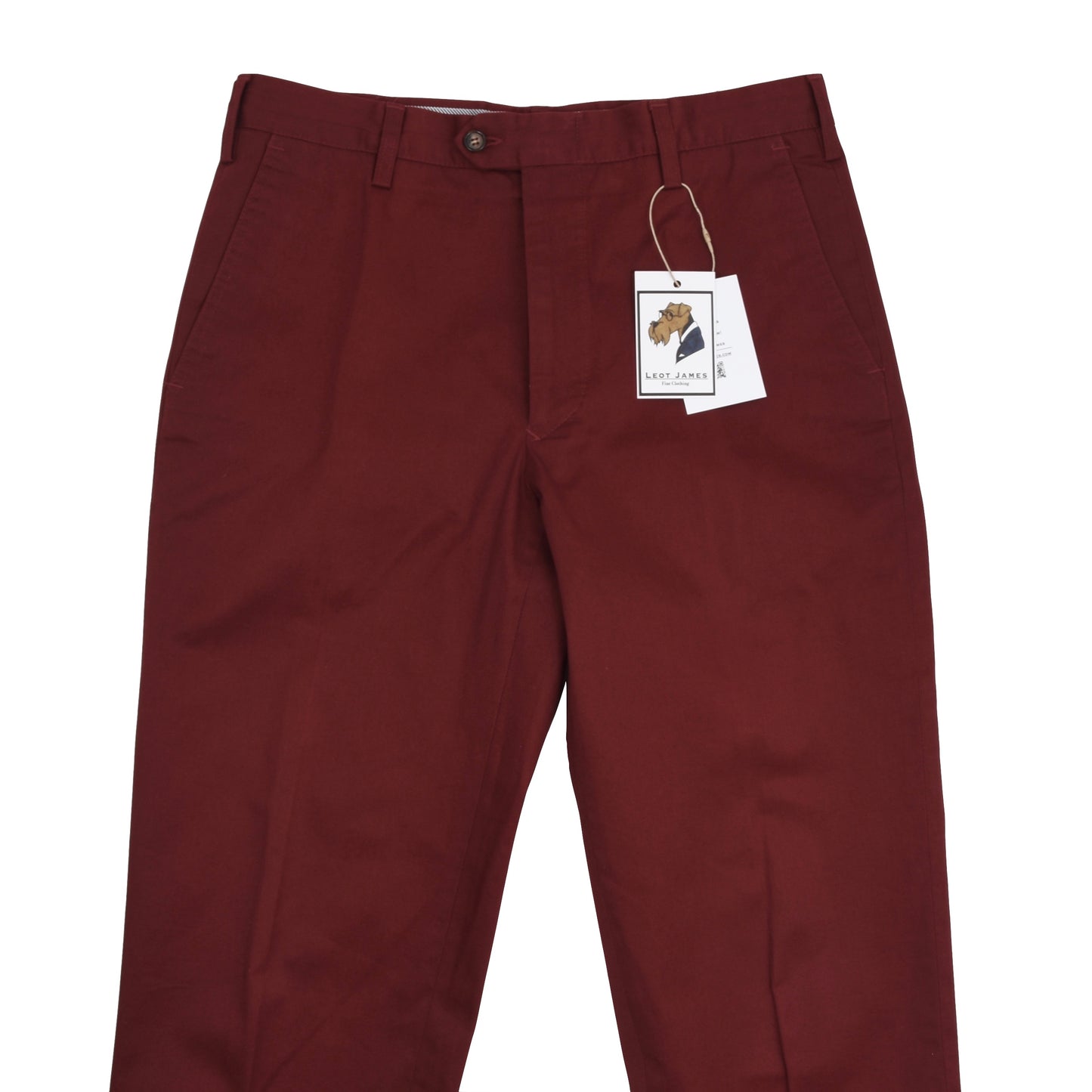 Rota Sport Cotton Pants Size 48 - Burgundy