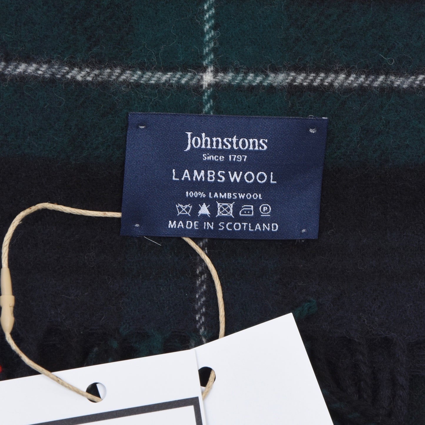 Johnstons of Elgin Wollschal ca. 164 cm - Plaid/Tartan