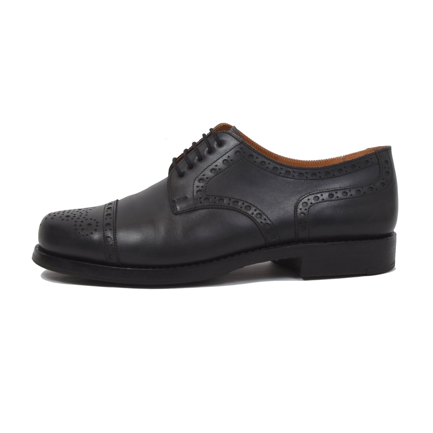 Ludwig Reiter Cap Toe Schuhe Größe 9 - Anthrazit/Blau