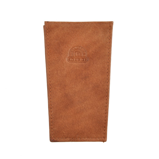 Giudi Leather Keychain/Wallet Case - Cognac