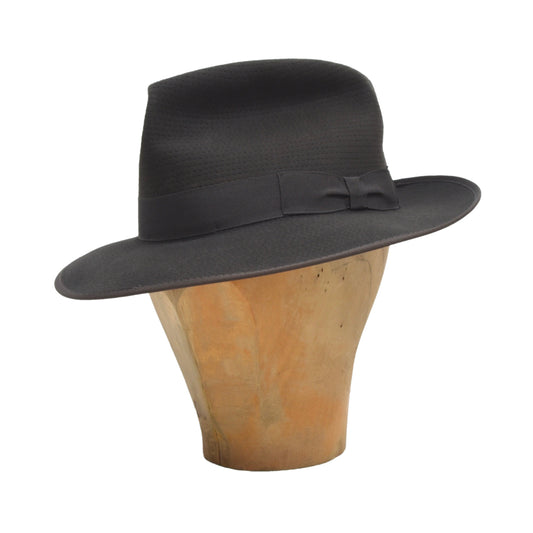 Vintage Borsalino Hat Size 56 - Grey
