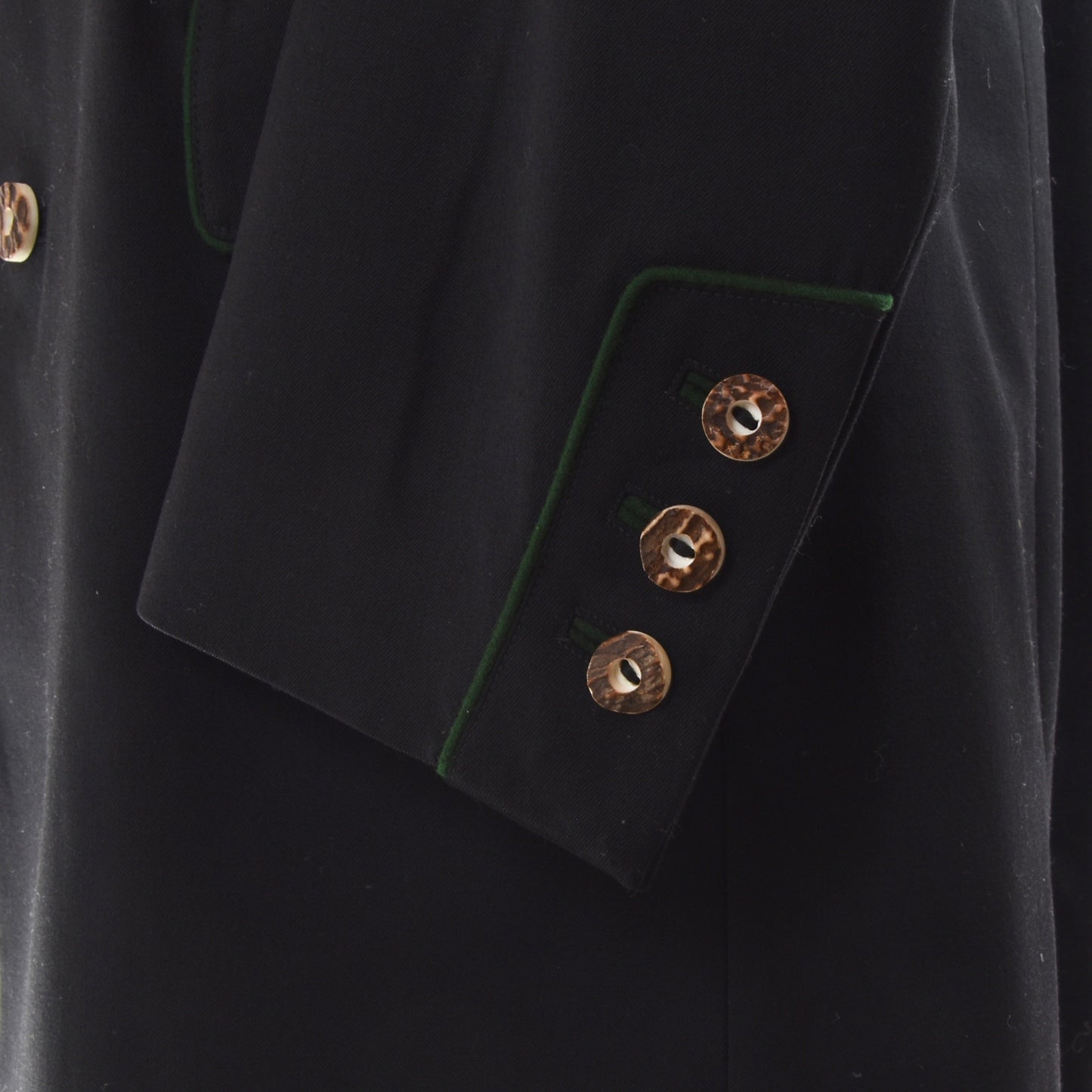 Gössl Wool Frock Jacket Size 48 - Black