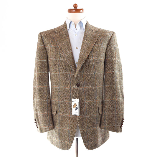 Mario Barutti Harris Tweed Wolljacke Größe 25/40S