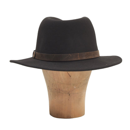 Stetson 'Sardis' VitaFELT Hut 7cm Krempe Größe 57 - Braun