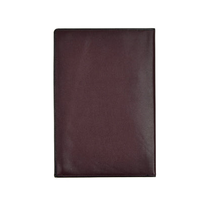 Maître Leather Passport Case/Wallet - Burgundy