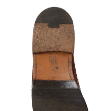 Laden Sie das Bild in den Galerie-Viewer, Ludwig Reiter Derby-Schuhe aus geflochtenem Leder Größe 9 - Braun
