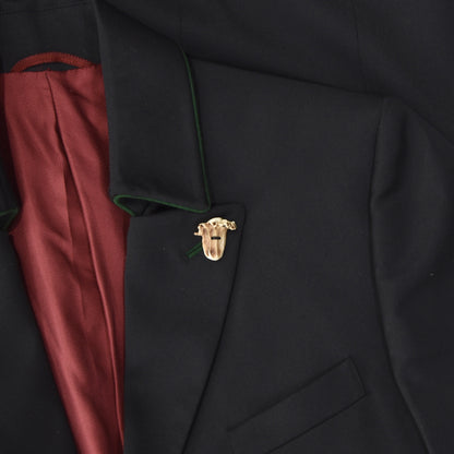 Gössl Wool Frock Jacket Size 48 - Black