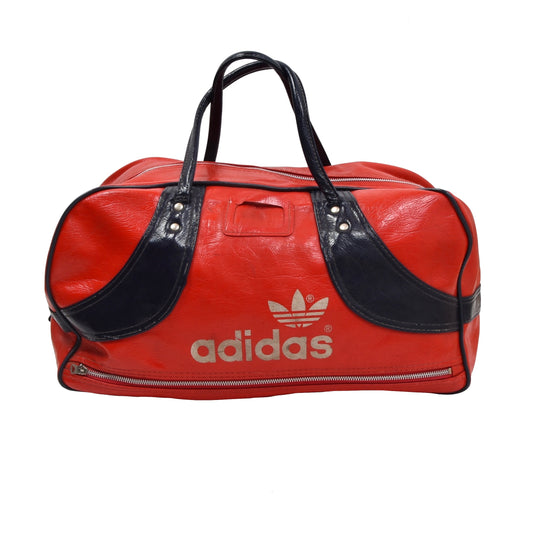 Vintage Adidas Duffle/Weekender - Rot &amp; Marine