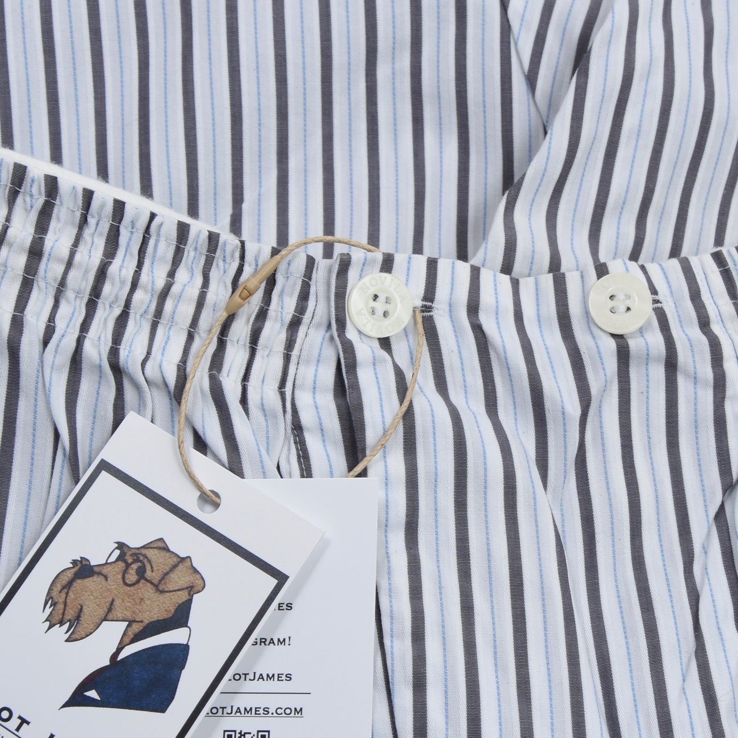 Novila Deutschland Schlafanzughose aus Baumwolle - Streifen