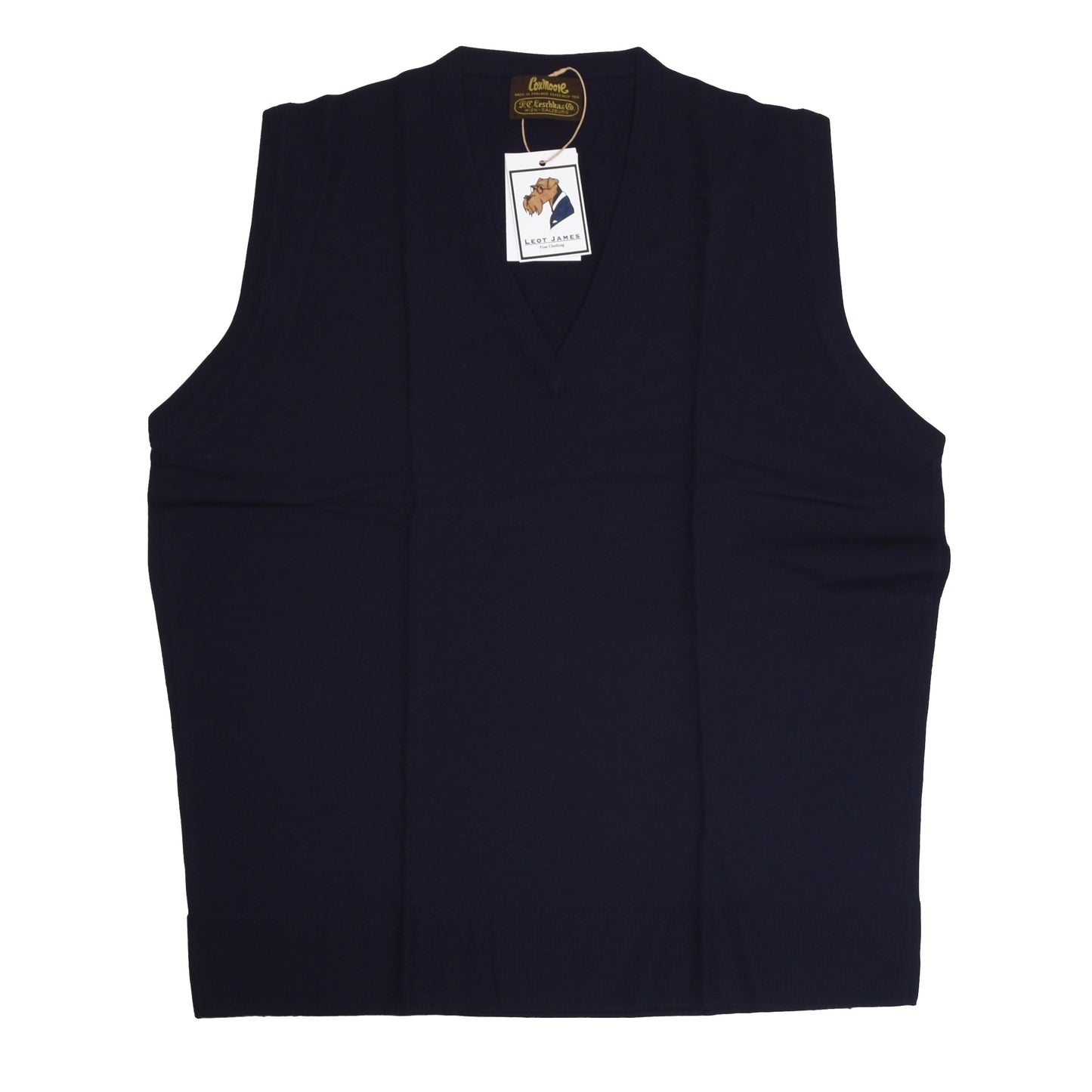 Coxmoore of England Sweater Vest Size 46"/114cm  - Navy Blue