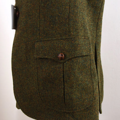 Friedrich Klotz Harris Tweed Jacket Size 54 - Green