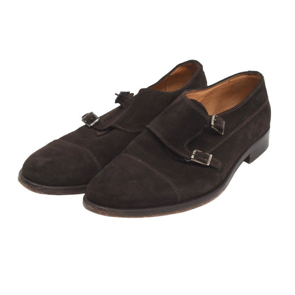 Gant Double Monk Wildlederschuhe Größe 42 - Braun