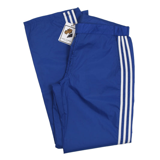 Vintage '80s Adidas Nylon Rain Pants Size D50 - Royal Blue