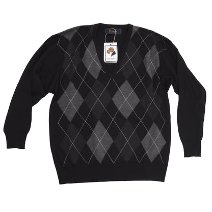 Pringle of Scotland Argyle Pullover - Schwarz