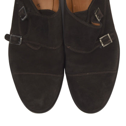 Gant Double Monk Wildlederschuhe Größe 42 - Braun