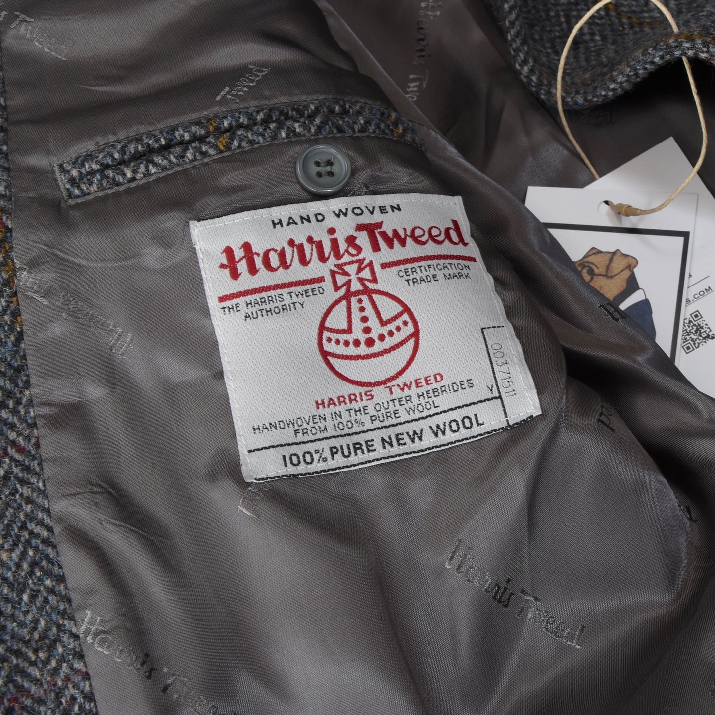 Harris Tweed/Walbusch Wolljacke Größe 54