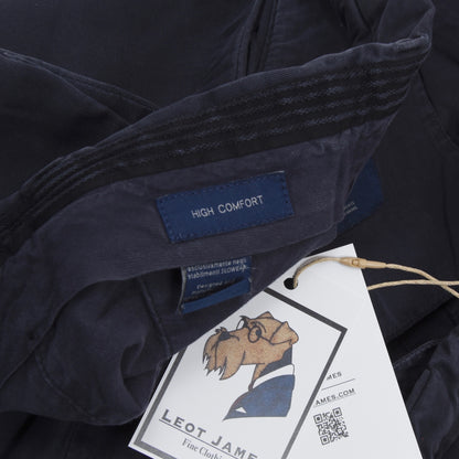 Incotex High Comfort Baumwollhose Größe 46 - Marineblau