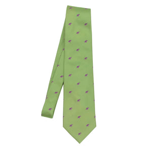 William Seiden-Elefanten-Krawatte – Grün