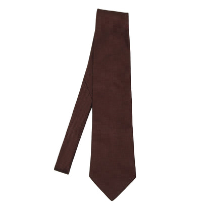 Etro Milano Silk Tie - Brown & Orange