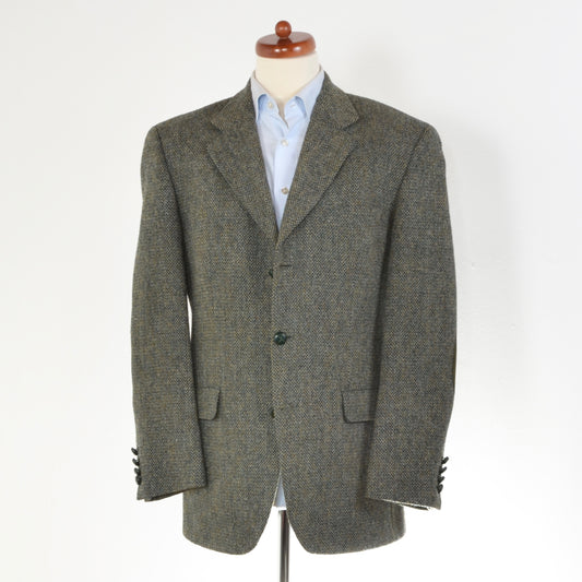 Cyrillus Harris Tweed Jacke Größe 50 - Grün