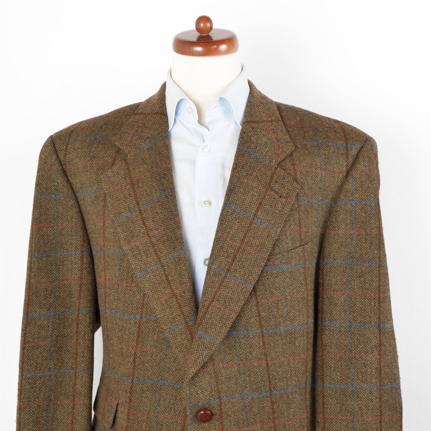 Vintage Strellson Tweed Jacke Größe 54 - Fensterscheibe